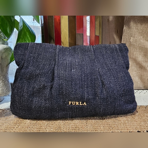 Furla Handbags - Furla  Denim Wristlet